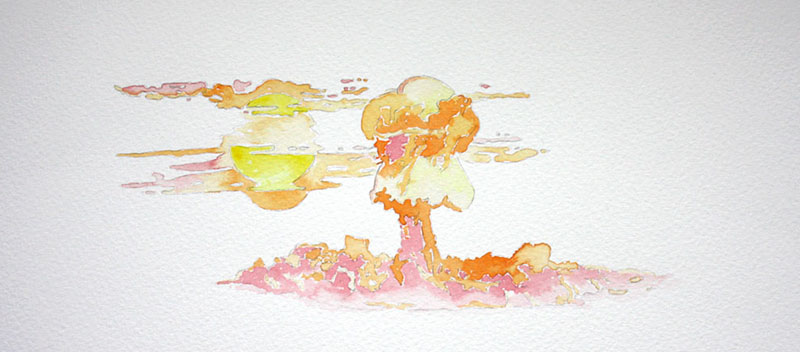 aquarelle champignon - séminaire Médecine Humanités