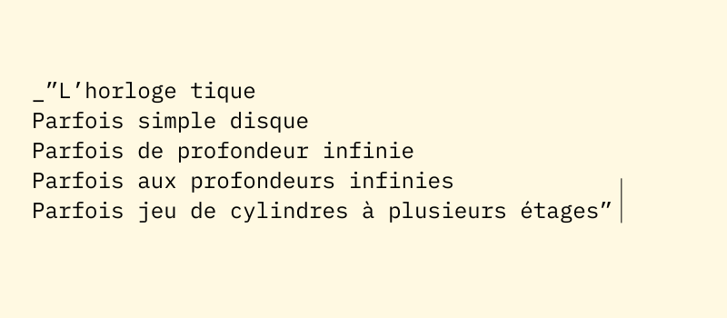 Poème mathématiques de Léo Buisine 