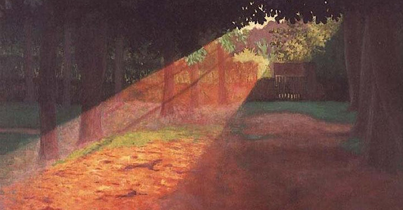 Le Rayon, peinture (détail) de Félix Vallotton (détail) 1909 - Wikimedia