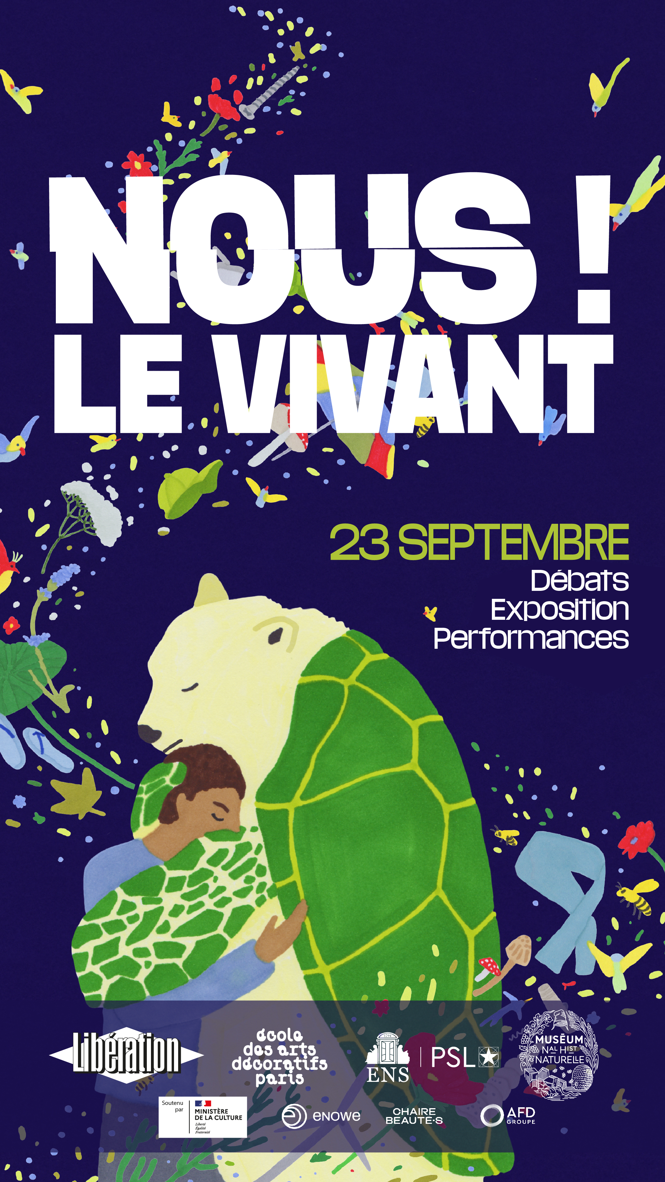 Affiche Biennale du vivant